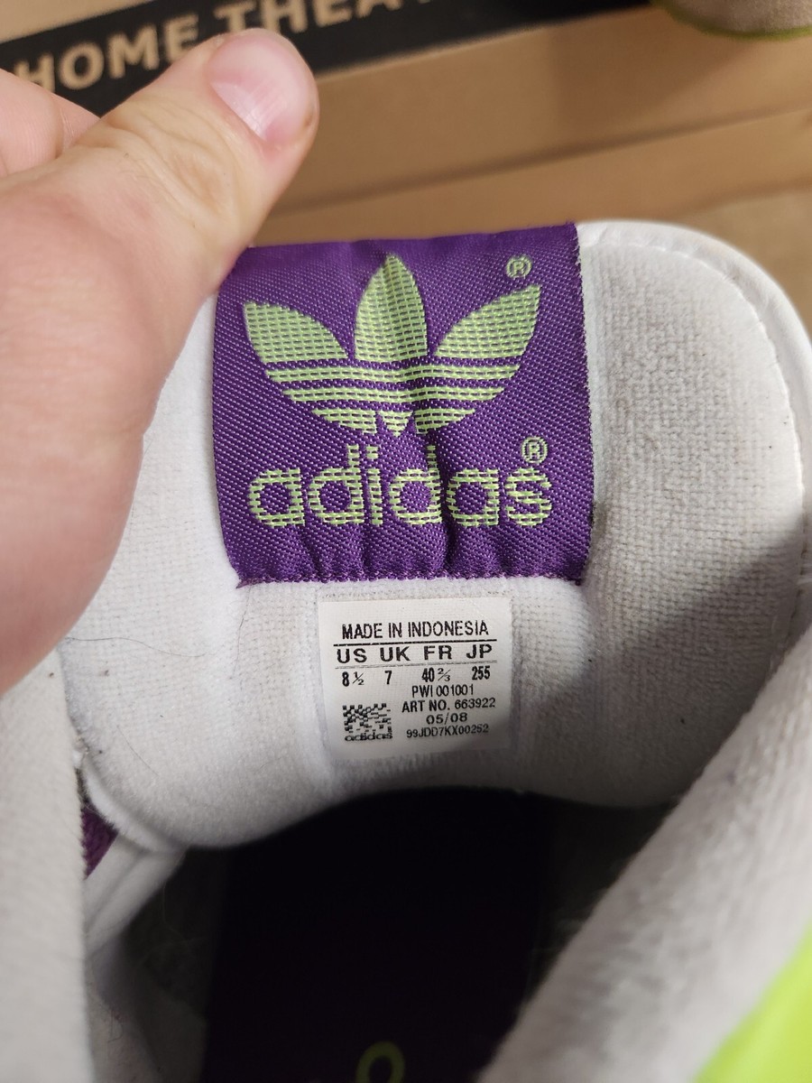 Adidas Originals Decade Hi II Shoes Womens Size 8.5 Purple