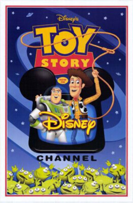 Toy Story (1995) The Disney Channel TV Poster, Original, SS