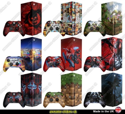 Skin Autocollant 247Skins Pour Xbox Series X + 2 Manettes - Motif Army - Vinyle Brillant