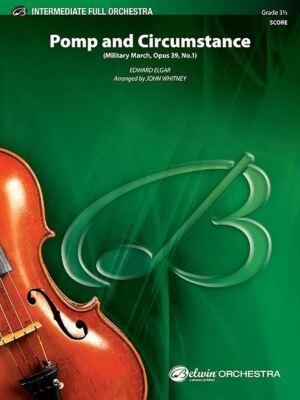 Pomp and Circumstance Full Orchestra Conductor Score & Parts By Edward Elgar / a