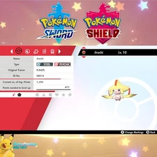 ✨ Shiny Jirachi 🔷Event English 2014 Tanabata 🔷 Pokemon Sword Shield 🔷 UNTOUCH