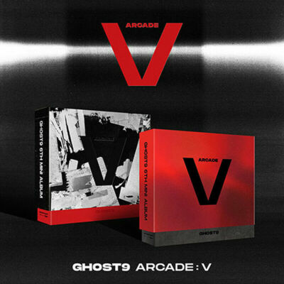 GHOST9 [ARCADE:V] 6th Mini Album RANDOM CD+Book+Lyrics+Fold Poster+3 Card+Photo