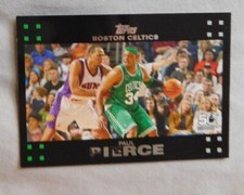 2007-08 Topps  #34 Paul Pierce Boston Celtics Basketball Card 