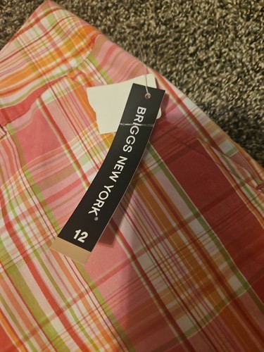Briggs New York Woman's Capris Size 12 New With Tags - Foto 3 di 6