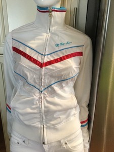 pepe jeans white jacket