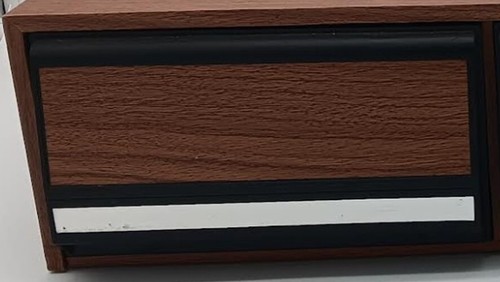 VHS Drawer Cabinet/Storage Tape Holder/Case~Holds 24~Faux Wood Grain Great Shape - Picture 3 of 11