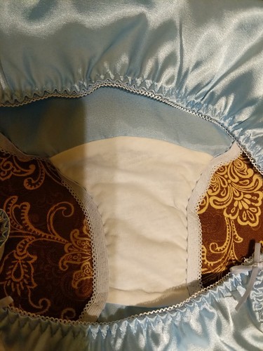 Vtg Satin String Bikini Panties Size Large - 第 7/7 張圖片