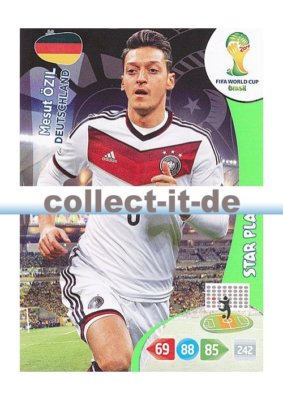 Panini Adrenalyn XL World Cup 2014 - 112 - Mesut Özil - Star Player