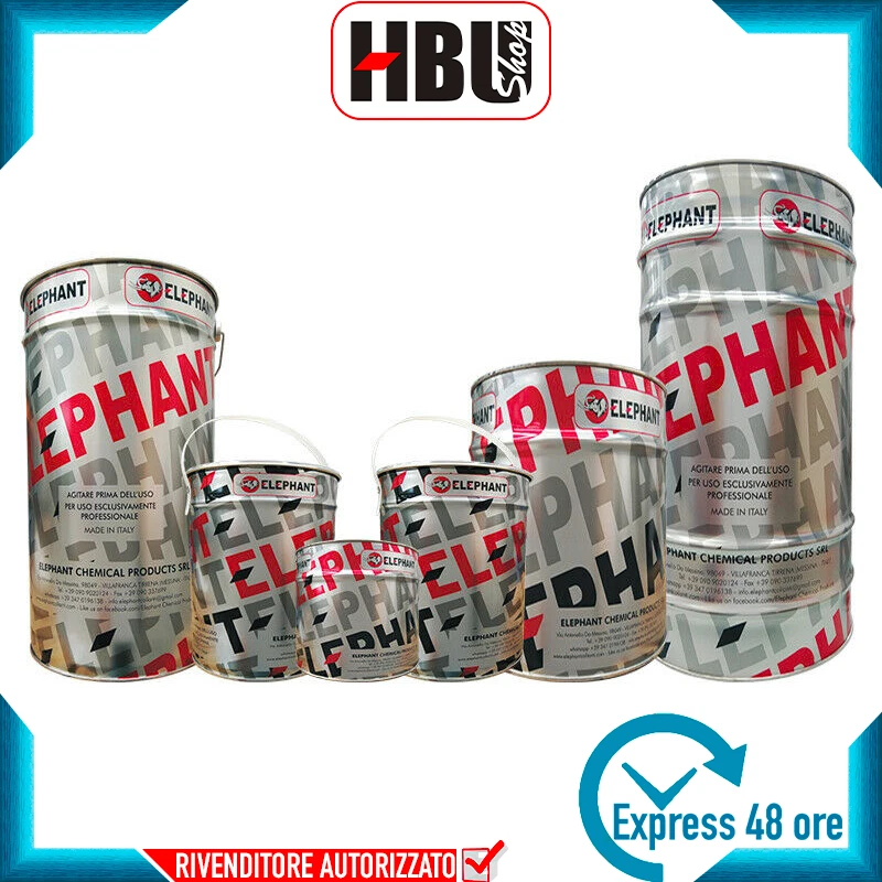 ELEPHANT CHEMICAL PRODUCTS SRL Finitura Poliuretanica Trasparente ELEFIN871 + Catalizzatore