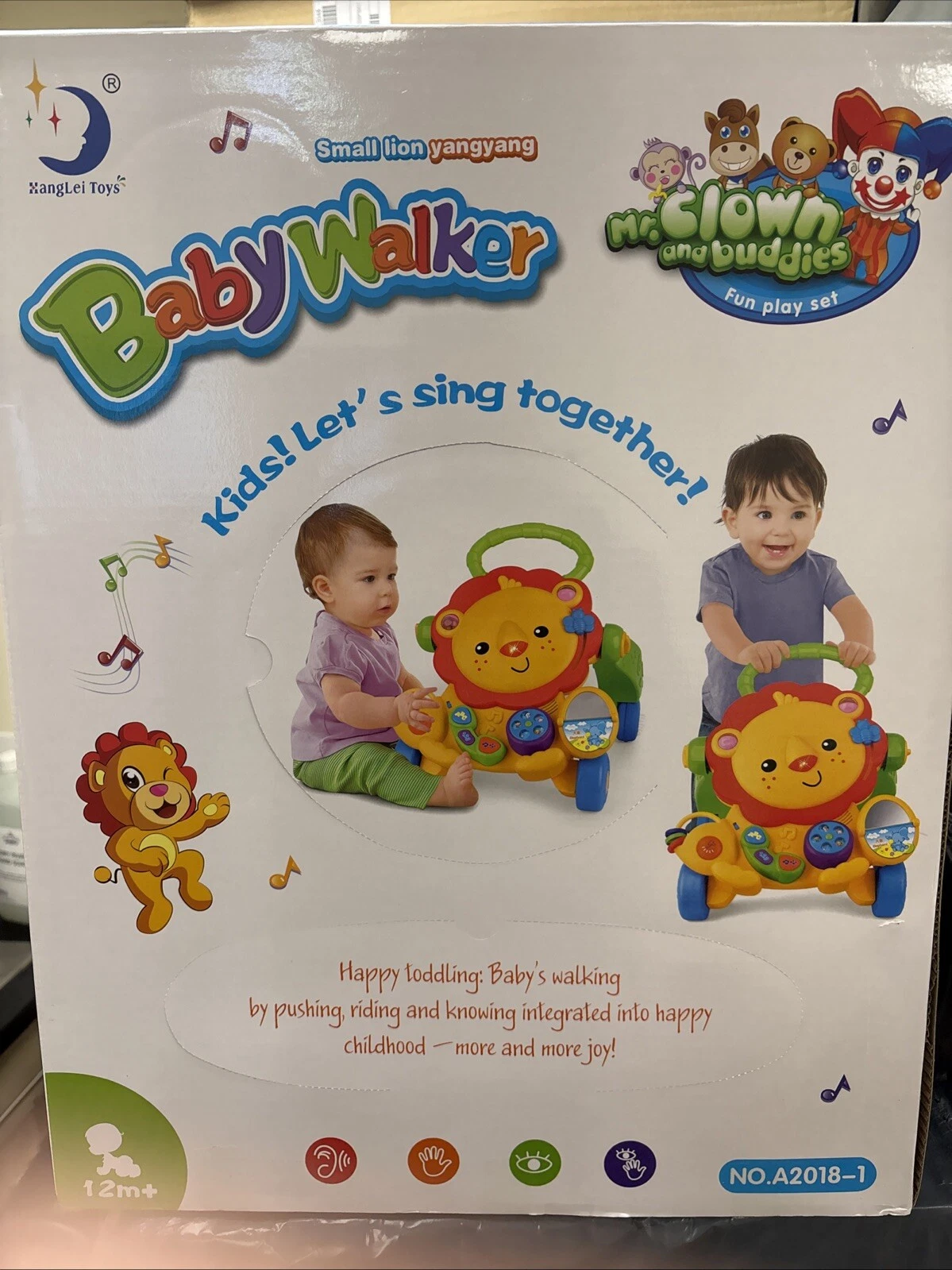 Lion Baby Walker 3 In 1, Sit, Walk And Ride, 12m +
Opens in a new window or tab