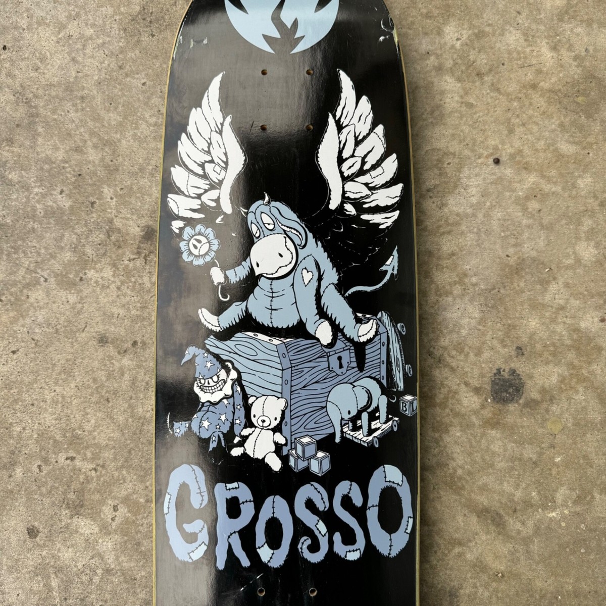 80sSANTACRUZステッカー美品 【Jeff Grosso】スケートボード jeff grosso skateboard deck signed | eBay