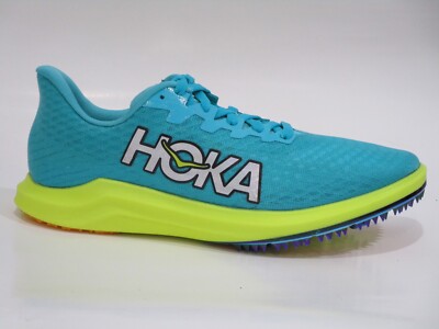 Hoka One One Cielo X 2 LD Running Shoes Blue Green Yellow Ceramic Evening Mens 9 HOKA Unisex Cielo X 2 LD | Marathon Sports main image 2