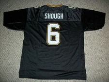 TYLER SHOUGH Unsigned Custom New Orleans Sewn Football Jersey Size S-3XL