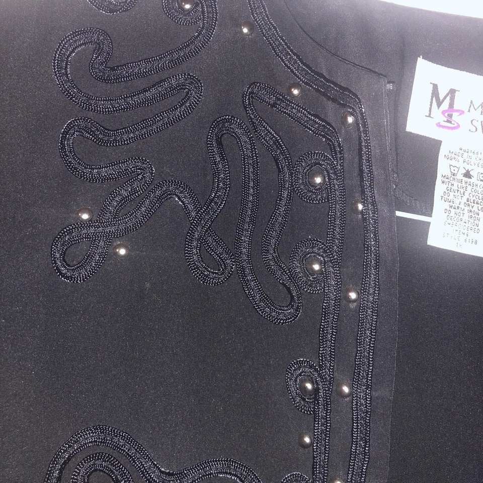 Maggie Sweet BLACK JACKET 1X pre-owned - Image 3 of 4