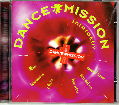 Dance Mission interaktiv CD-ROM PC & Mac. Weltraumspiel & 10 Techno Tracks Neu!