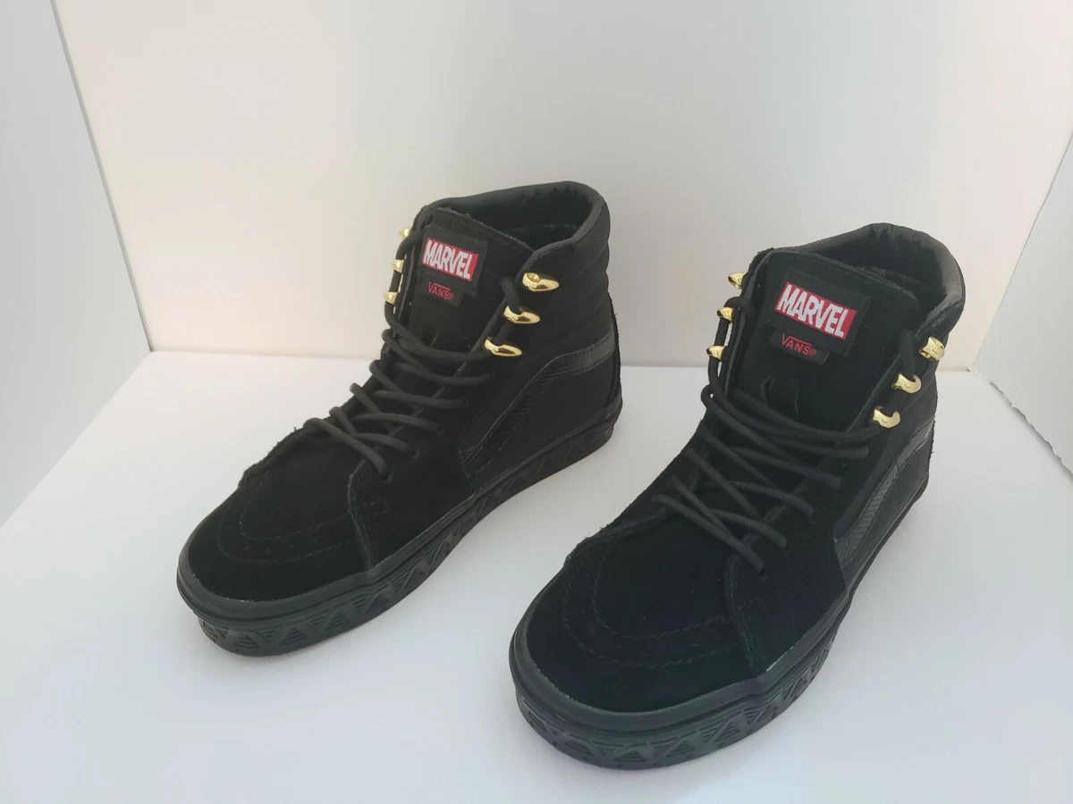 Black panther high top vans hot sale
