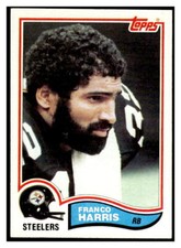 1982 Topps #211 Franco Harris Pittsburgh Steelers Excellent