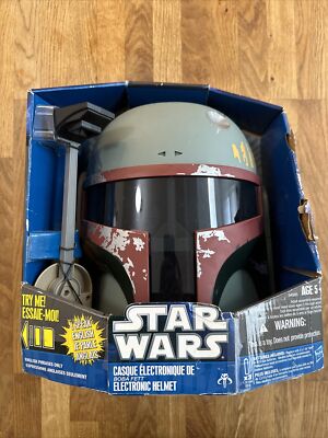 boba fett motorcycle helmet ebay STAR WARS Boba Fett HELMET 2010