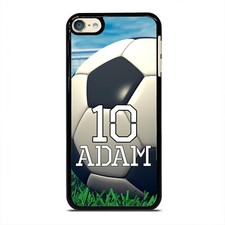 Soccer Ball Case Custom Personalized Name Number Cover For Apple iPod 7 6 5 4