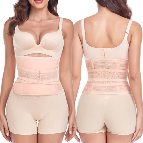 Postpartum Belly Band C Section Belly Wrap Abdominal Binder Girdle Tummy Tuck US - Picture 21 of 29
