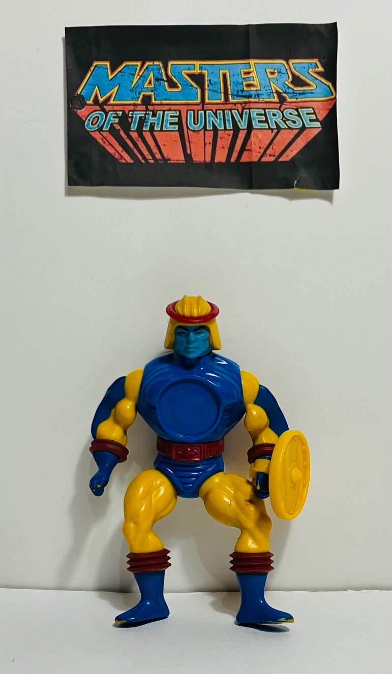 Vintage MOTU Sy-Klone Action Figure Complete No Decal Loose