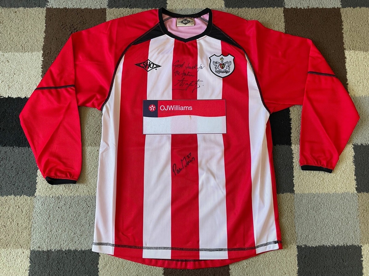 EXETER CITY FC Home SHO Shirt 2005-06 RARE Vintage PHILLIPS