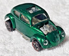 Vintage 1968 Hot Wheels Redline Custom Volkswagen Beetle – Spectraflame Green US