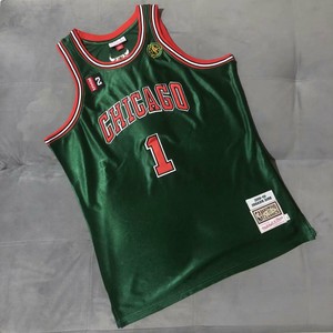 derrick rose jersey green