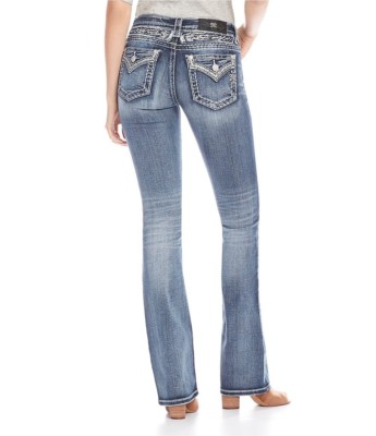 Jean Miss Me Pour Femme - Taille 26 - Occasion Très Bon état - Droit Bleu