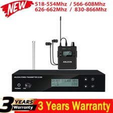 ANLEON Wireless IEM System in Ear Monitor System for Stage Performance Rehearsal