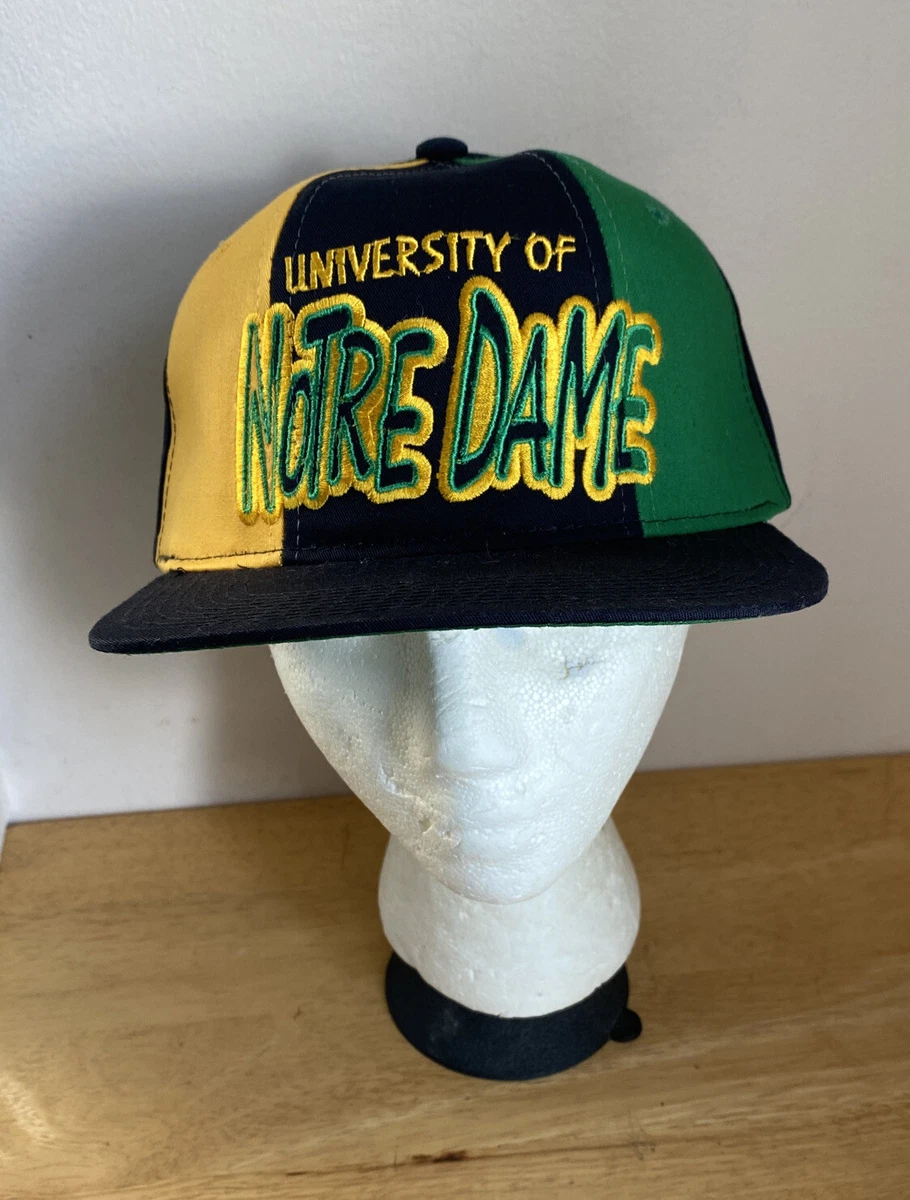 Casquette Starter Notre Dame NCAA Football Vintage Années 90 - Réglable - Occasion