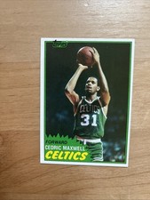 1981-82 Topps #5 Cedric Maxwell Boston Celtics