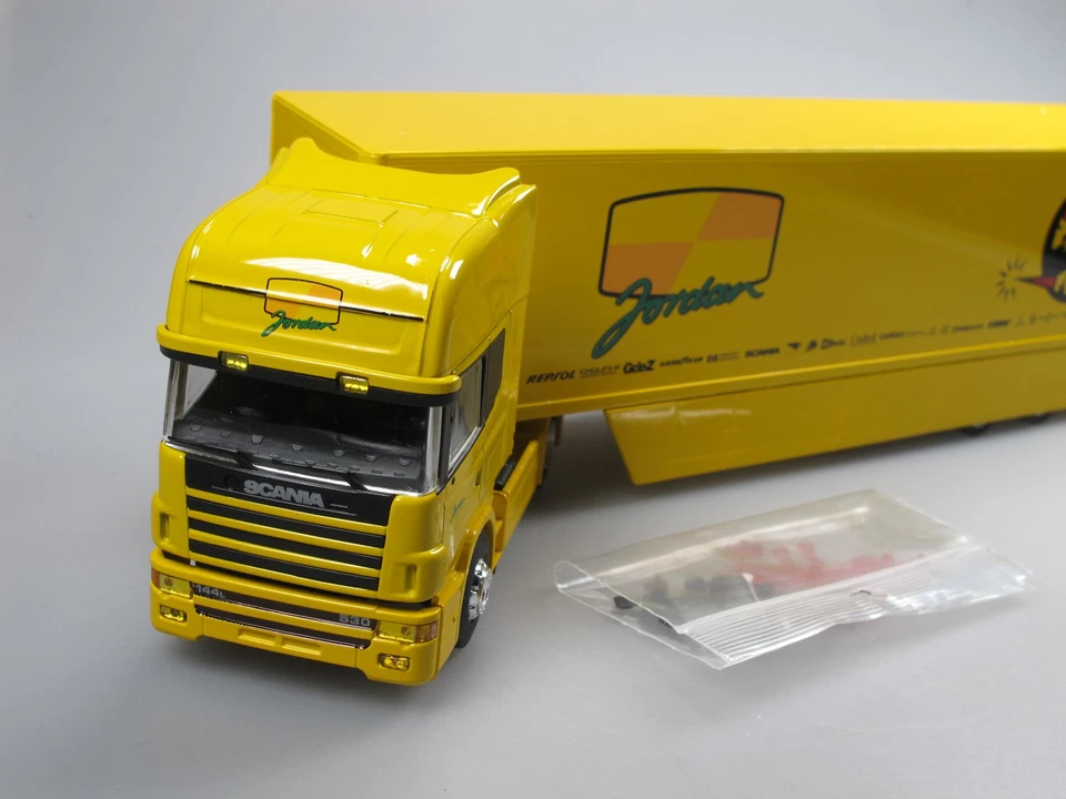 Eligor 11325 Scania 144L 530 F1 Renntransporter Race Truck Jordan Formel 1 1:43 - Bild 3 von 4