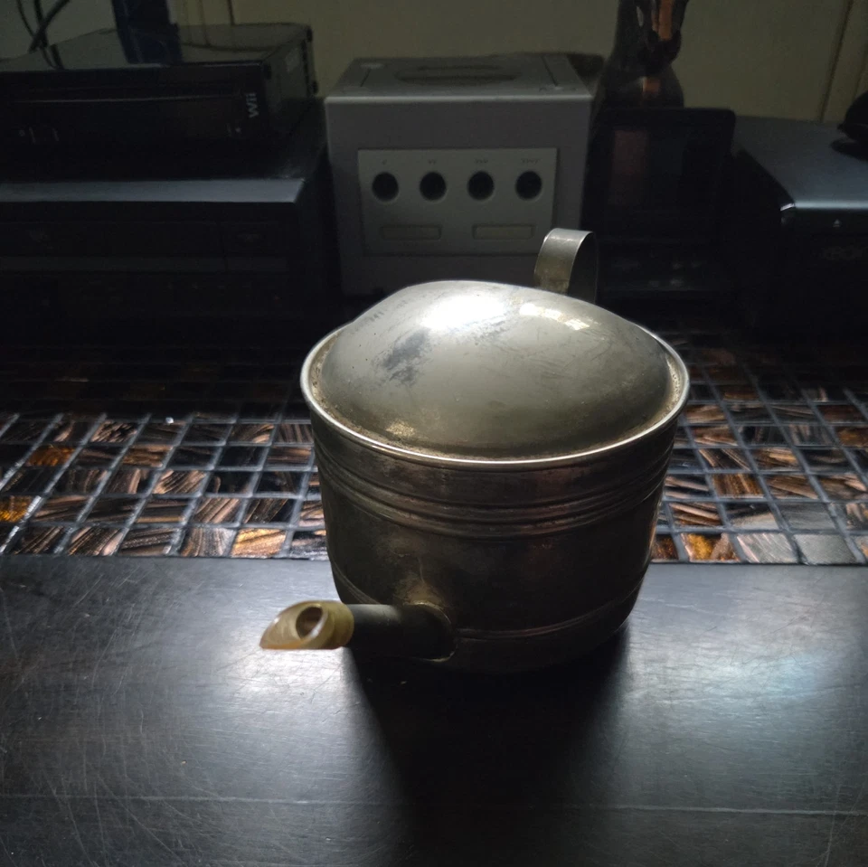 🔥 Cuentagotas de vermut regadera de plata de ley vintage ¡Precioso estado! Foto 4 de 4