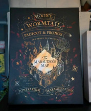 Harry Potter Leuchtbild Karte des Rumtreibers...