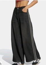 New Season Adidas Adicolor Denim Adilenium 90's Fashion Pants Jeans 24/30