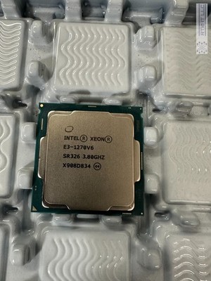 SR326 Intel Xeon E3-1270 V6 3.80GHz Quad-Core 8MB L3 FCLGA1151 CPU