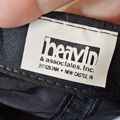 VTG Kraft Food Show Checkered Nylon Snapback Hat Black Indianapolis 1993 Racing - Picture 7 of 8