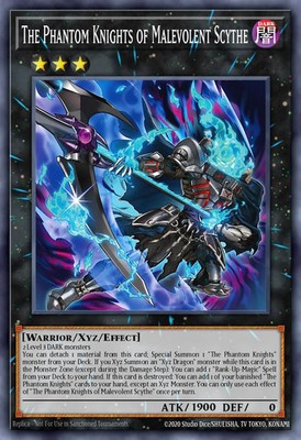 3X The Phantom Knights of Malevolent Scythe Super Rare CORI-EN037 ships 7/3