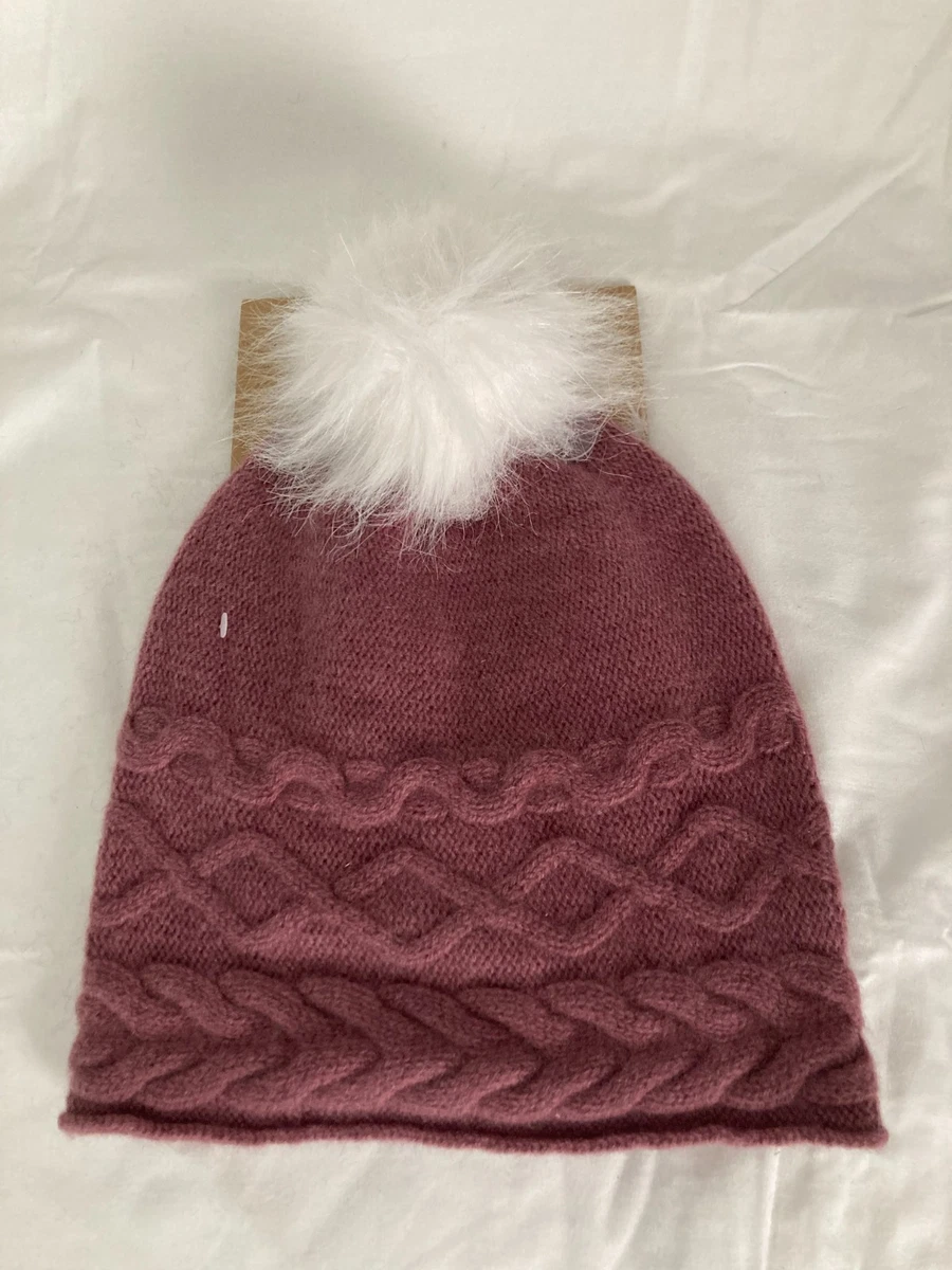 Pink 100% Cashmere Beanie Hats for Women for sale | eBay display picture 1
