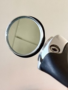 Gilles Berthoud Cycles Silver Anodized Rear View Bicycle Mirrors