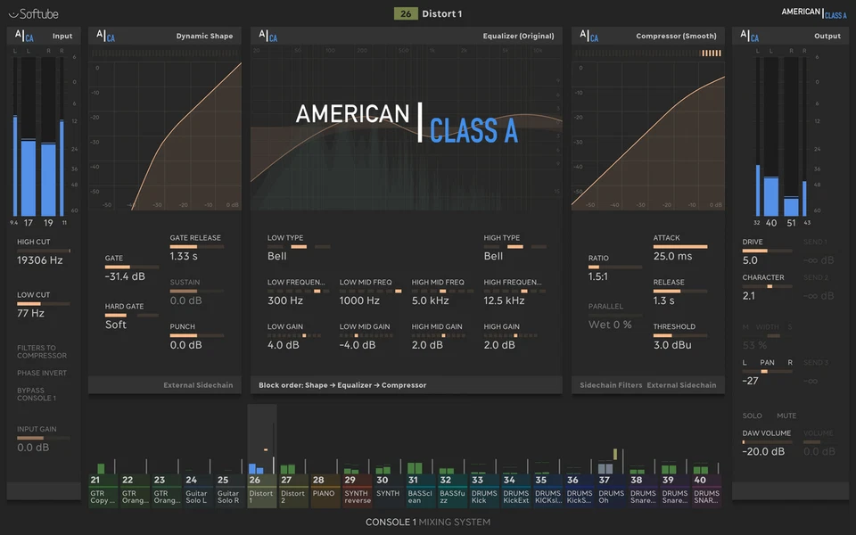Softube American Class A (API) - Console 1 and/or Standalone plugin - Image 3 of 4