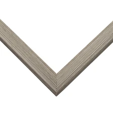 10x16 Shadow Box Frame Grey | 1.125 inches Deep Real Wood Rustic Shadowbox Displ