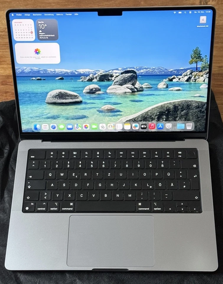 Apple MacBook Pro M1 Pro 14”, 16 GB RAM, 1TB SSD, Space Grey