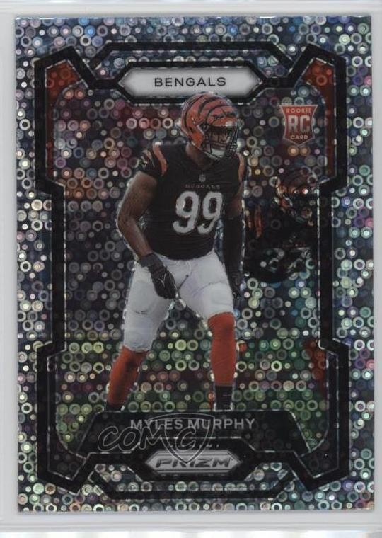2023 Panini Prizm Rookies No Huddle Prizm Myles Murphy #320 Rookie RC rp9