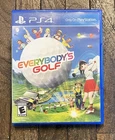Everybody's Golf (PlayStation 4, PS4, 2017) CIB Excellent Disc Tested