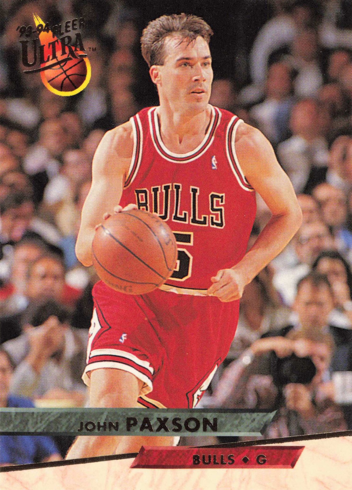 John Paxson 1993-94 Ultra #32 Chicago Bulls Basketball