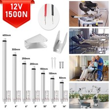 1500N Linear Actuator Hubmotor Linearmotor Elektrozylinder 12V DC 50-400mm