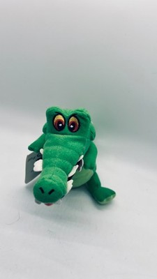 Disney Store Crock Mini Bean Bag Plush Alligator 8'' Green Stuffed Animal New