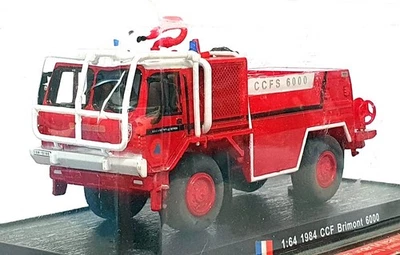 Pompier Del Prado échelle 1/64 FEN73 - 1984 Brimont 6000 CCF - Rouge - Photo 1/4